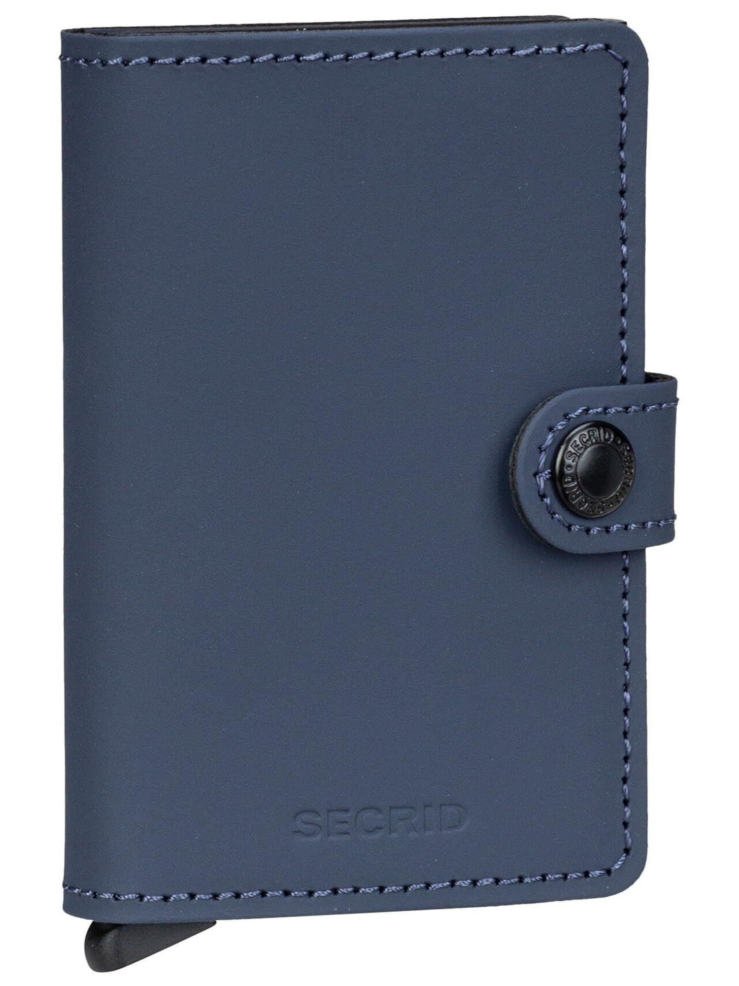 Secrid Unisex Miniwallet - Accesorios de Viaje, Tarjetero Tipo sobre, Nightblue