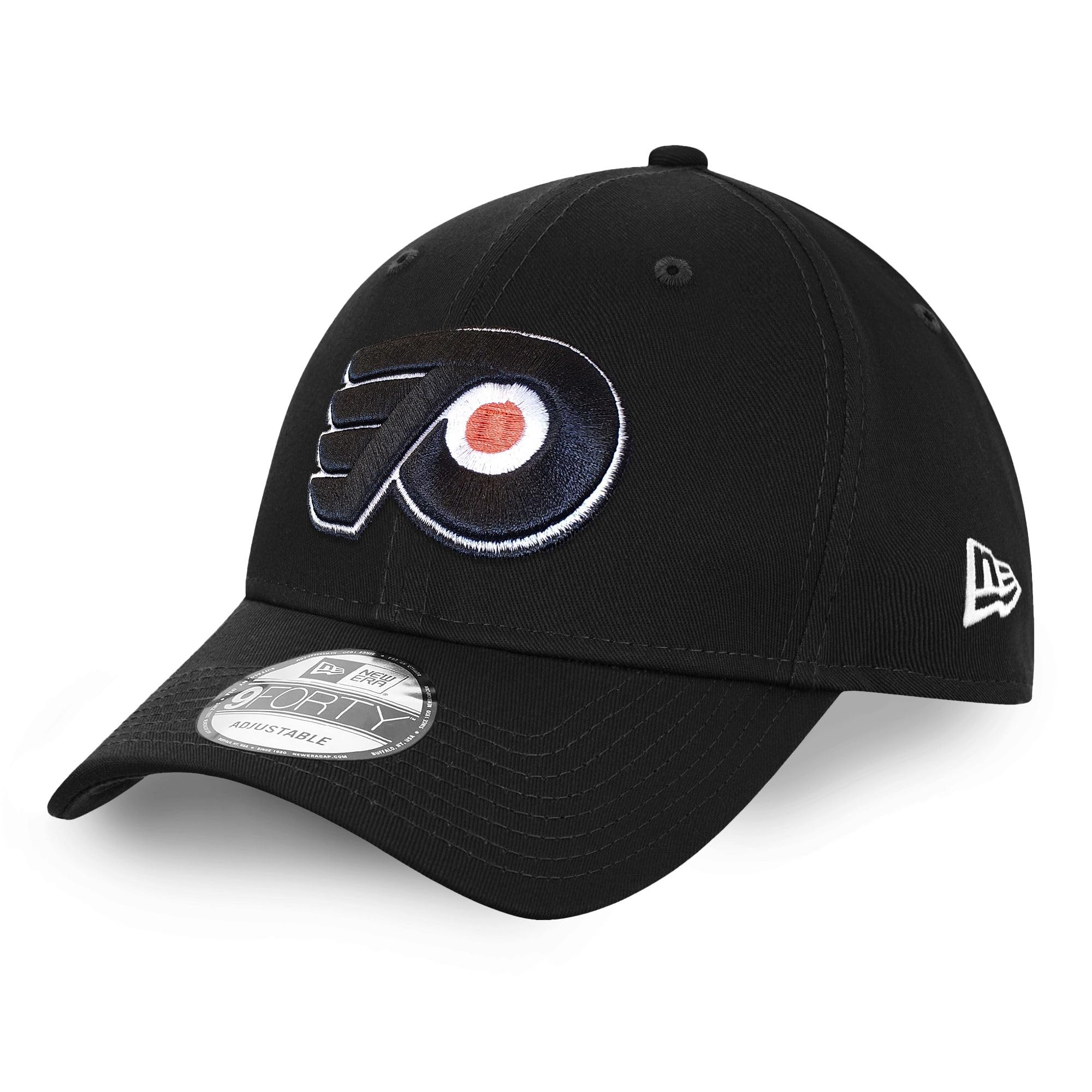 New Era Philadelphia Flyers NHL Injection Black 9Forty Adjustable Snapback Cap