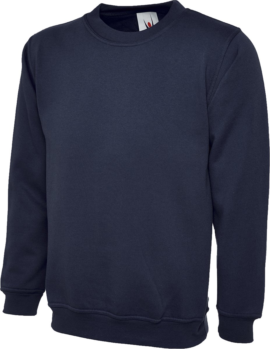 Shoppersbay Navy Uneek Uc202 Childrens Sweatshirt 7/8 Yrs