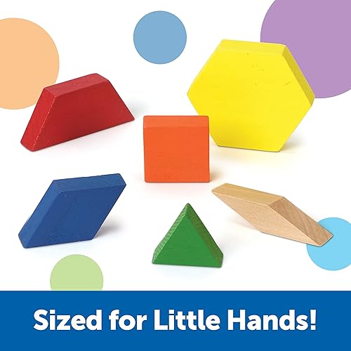 Miniatura 3 de Learning Resources bloques de madera con patrones juego de 250