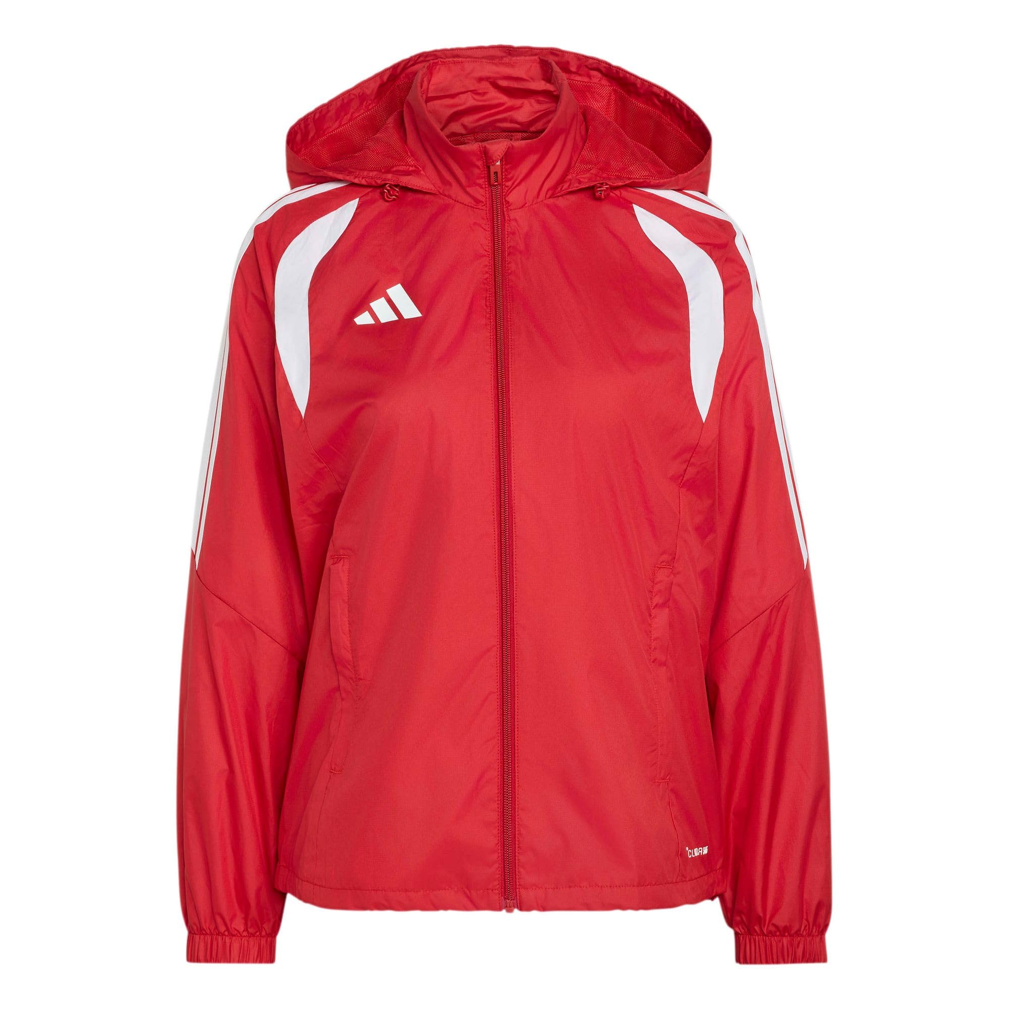 adidas Women's Tiro 26 League Windbreaker Coat, team power red 2/white, M