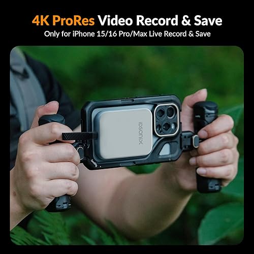 Miniatura 4 de iDsonix SSD externo de 1 TB, SSD portátil con cable USB 3.2 Gen 2x2 magnético y tipo C, hasta 2000 MBs, grabación y almacenamiento 4K ProRes HDR,