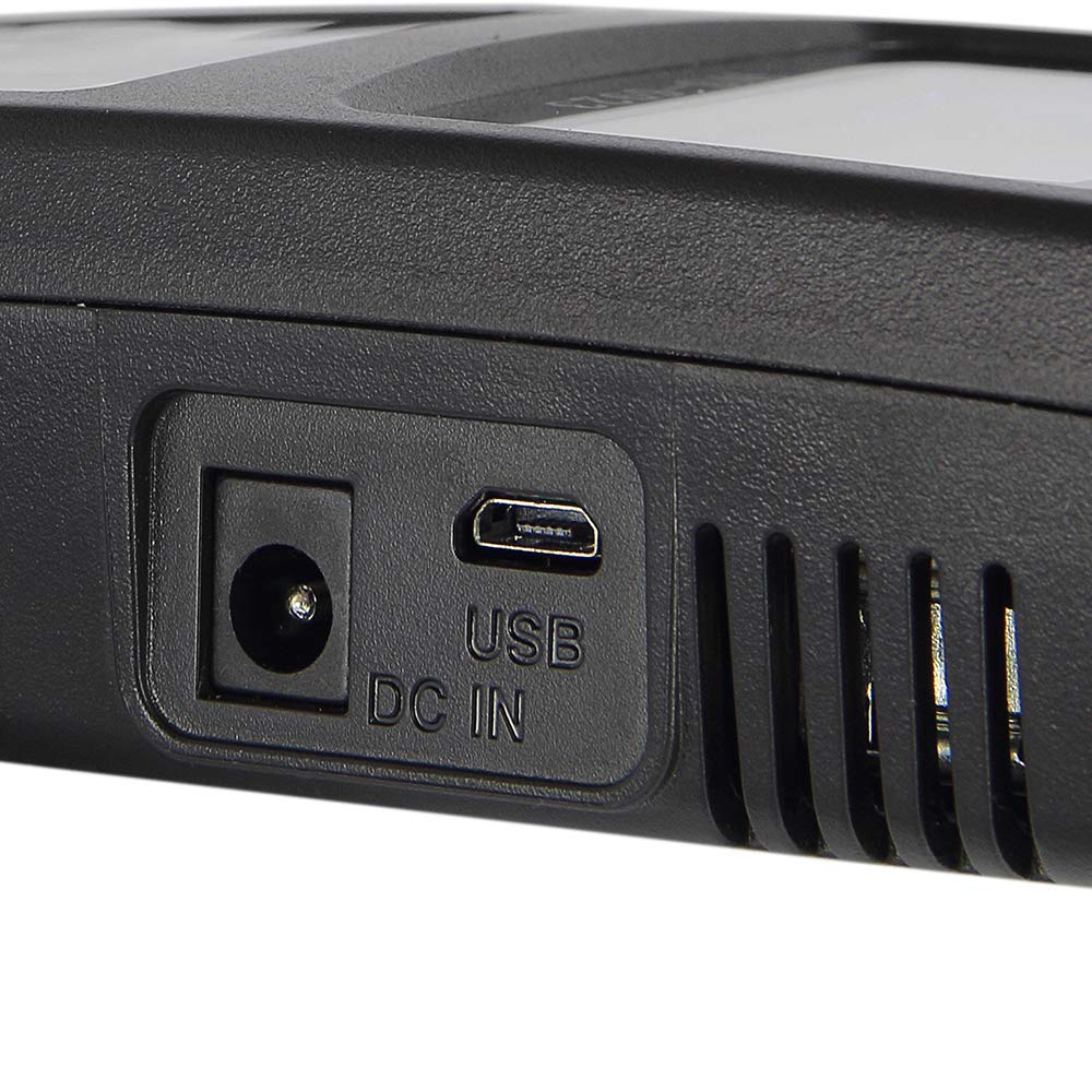 Satlink 6933 Pointeur satellite pour Transpondeurs DVB-S/DVB-S2 HD Noir