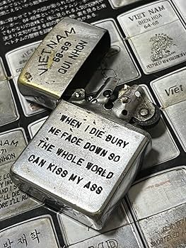 ZIPPO ベトナムジッポー 1968年製 アメリカ軍　ンテージ ZIPPO - 【ベトナムZIPPO】本物 1968年製ベトナムジッポー「兵士