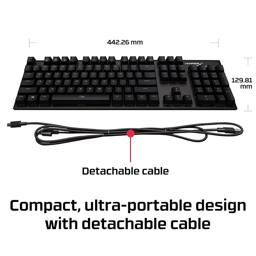 Amazon.co.jp: HyperX Alloy FPS RGB ゲーミングキーボード