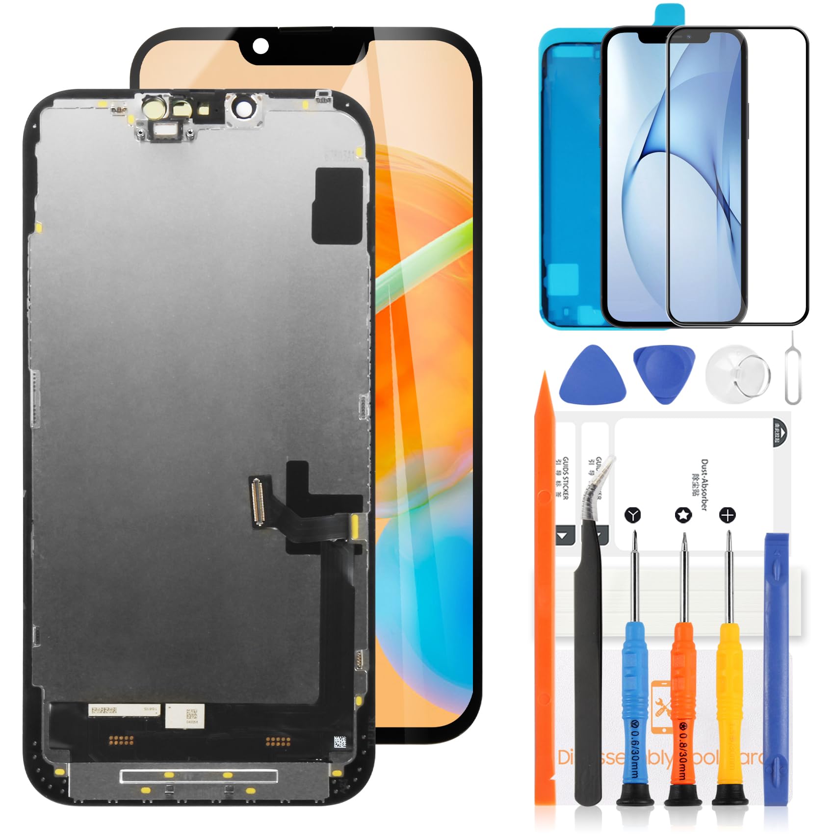 Amazon.com: A-MIND for iPhone 14 Plus Screen Replacement 6.7 inch