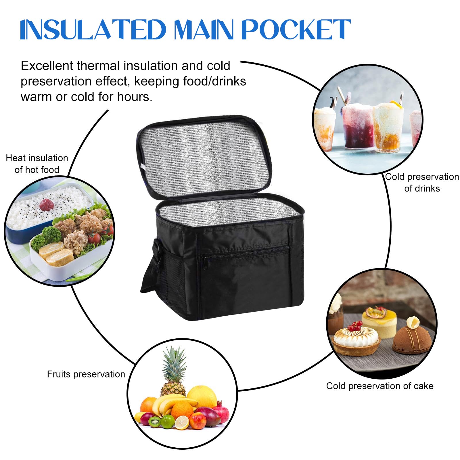 Sac Isotherme Souple 10L, 18L Ou 35L - Glacière Portable Pliable, étanche, Pour Pique-nique, Plage