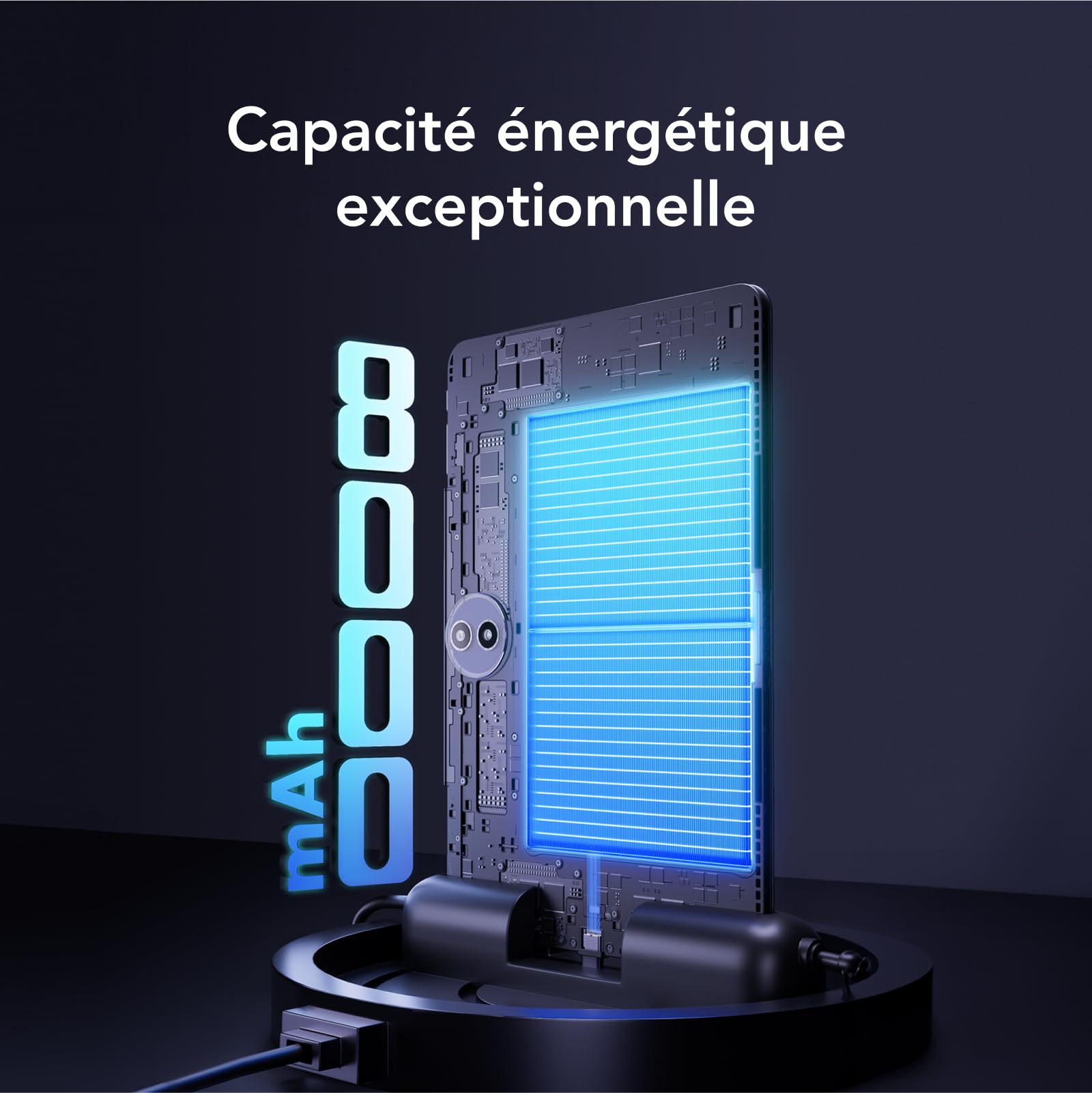 TCL Tab 11 Gen 2, écran NXTVISION de 11 Pouces, Stockage de 256 Go (Extensible jusqu'à 1 to), 6 Go de RAM (+ Extension de 6 Go de RAM), Batterie de 8000 mAh, Charge Rapide, Tablette Android WiFi