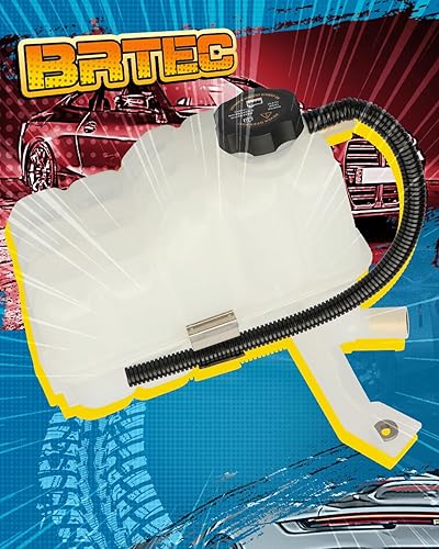 Miniatura 6 de Tanque de depósito de recuperación de desbordamiento de refrigerante del motor con sensor y tapa 1999-2007 para Chevy Silverado 1500 HD Suburban