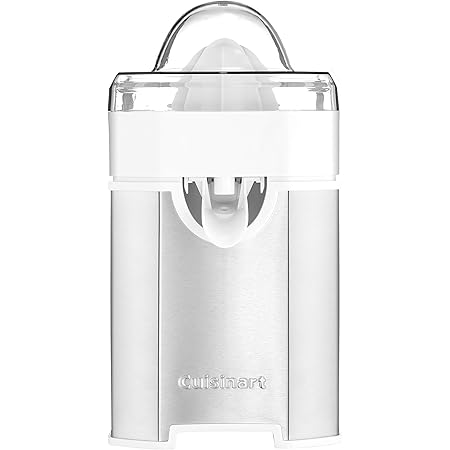 Cuisinart CCJ210E Electric Citrus Juicer, citruspers, roestvrij staal, compact, 100W
