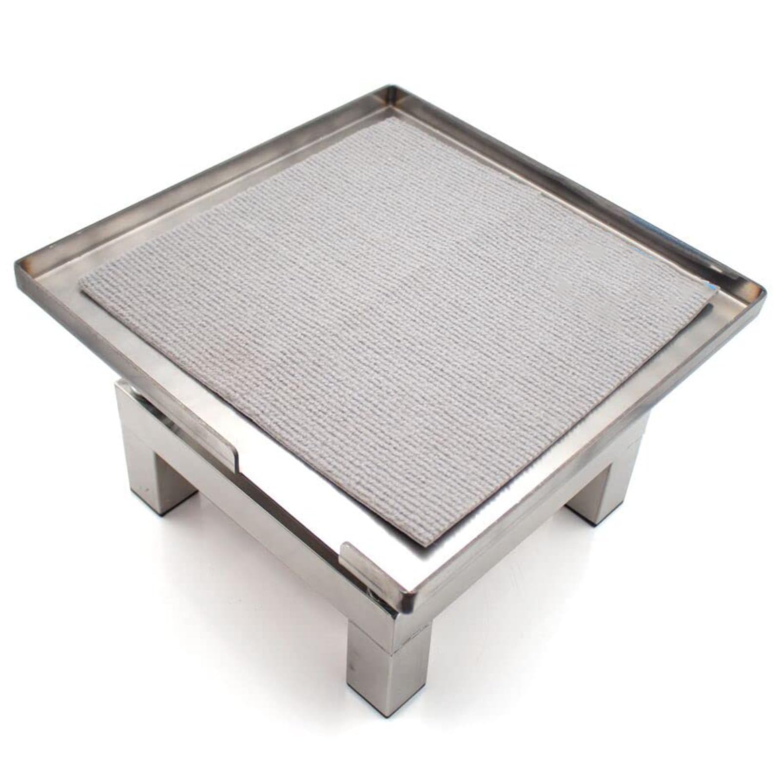 Mesa vibradora de hormigón, agitador de vibración de acero inoxidable para bloque de prueba, 220 V, ideal para mezclas de hormigón vibratorio y aplicaciones de prueba