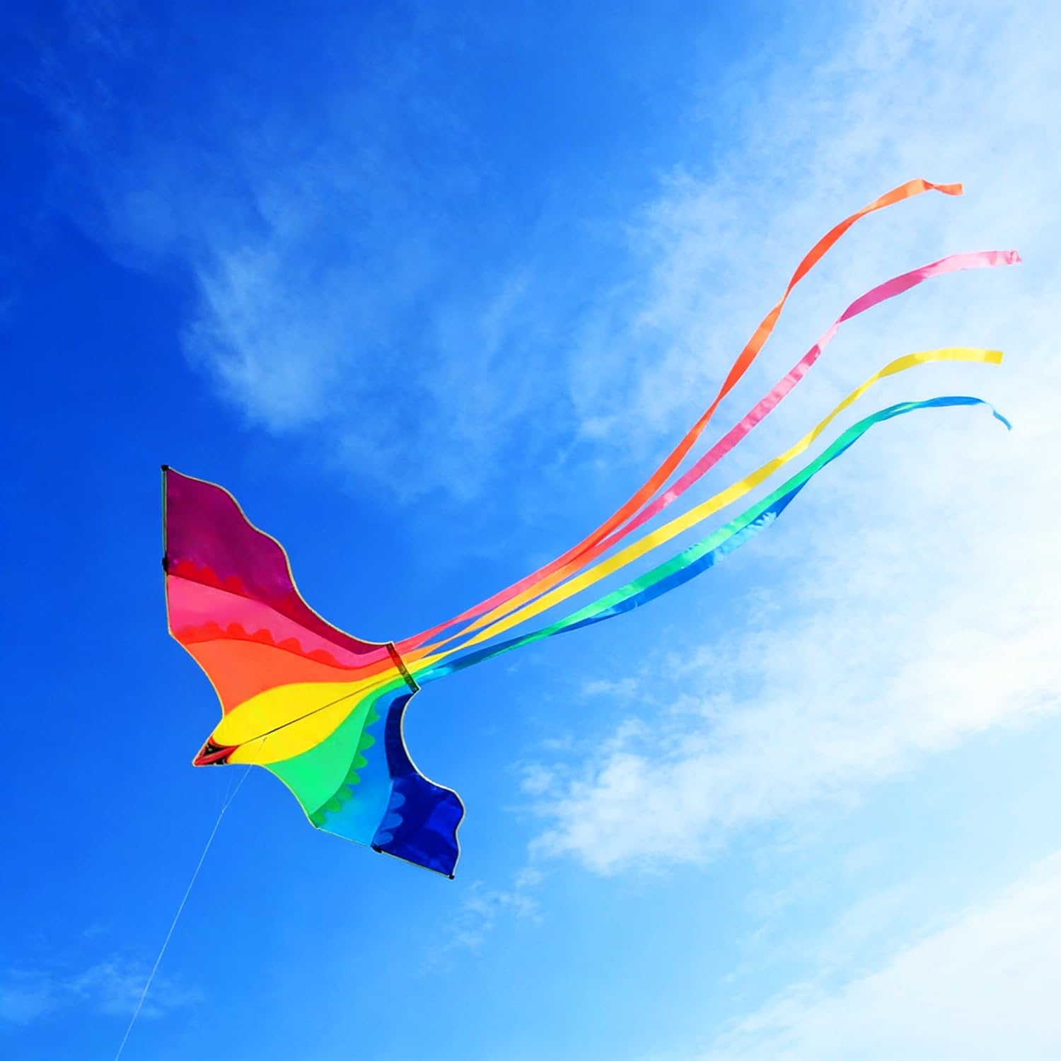 HENGDA KITE Phoenix Kite,for Kids and Adults,Easy to Fly,Excellent Fabric and Structure Design,The Pictures are Beautiful in high Definition,Suitable for Beginners