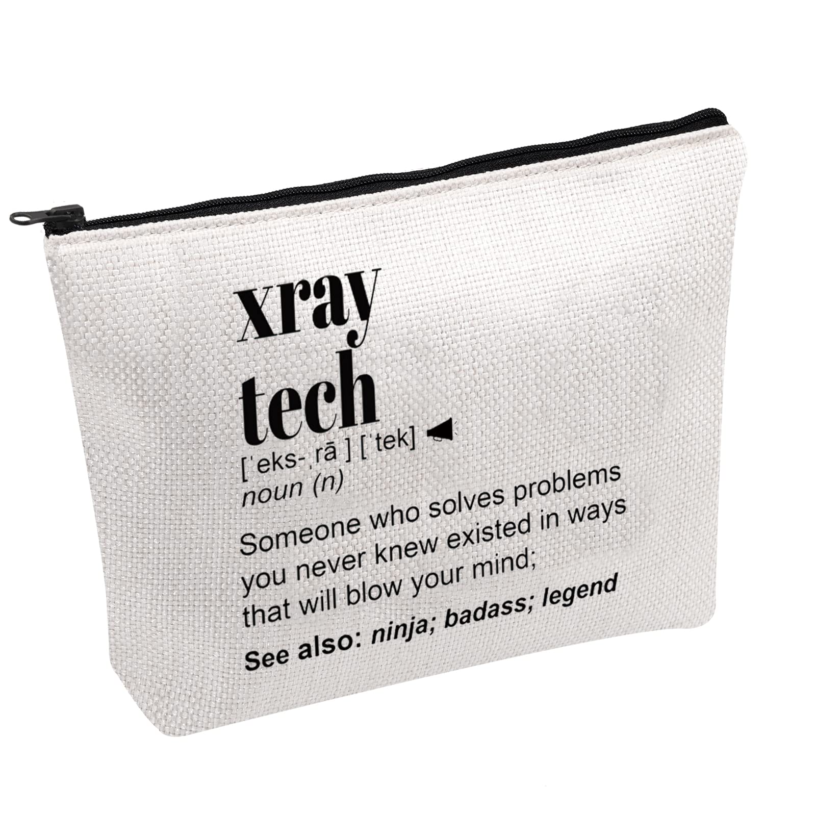 FOTAP Radiology Tech Cosmetic Bag X-ray Radiology Gifts Future X-Ray Tech Gift X-ray Teach Appreciation Gift Ray Tech Graduation Gift (xray tech)
