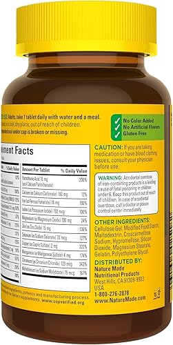 Miniatura 3 de Nature Made Comprimidos multicompletos 130 ea (paquete de 5)