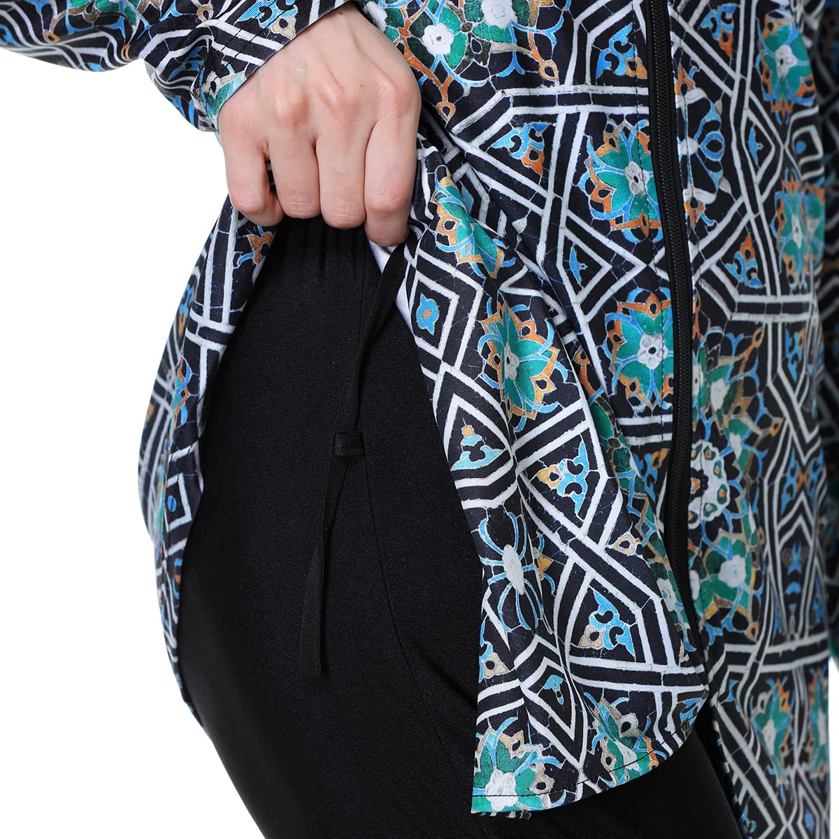 Traje de baño musulmán de Talla Grande para Mujer Traje de baño islámico Burkini