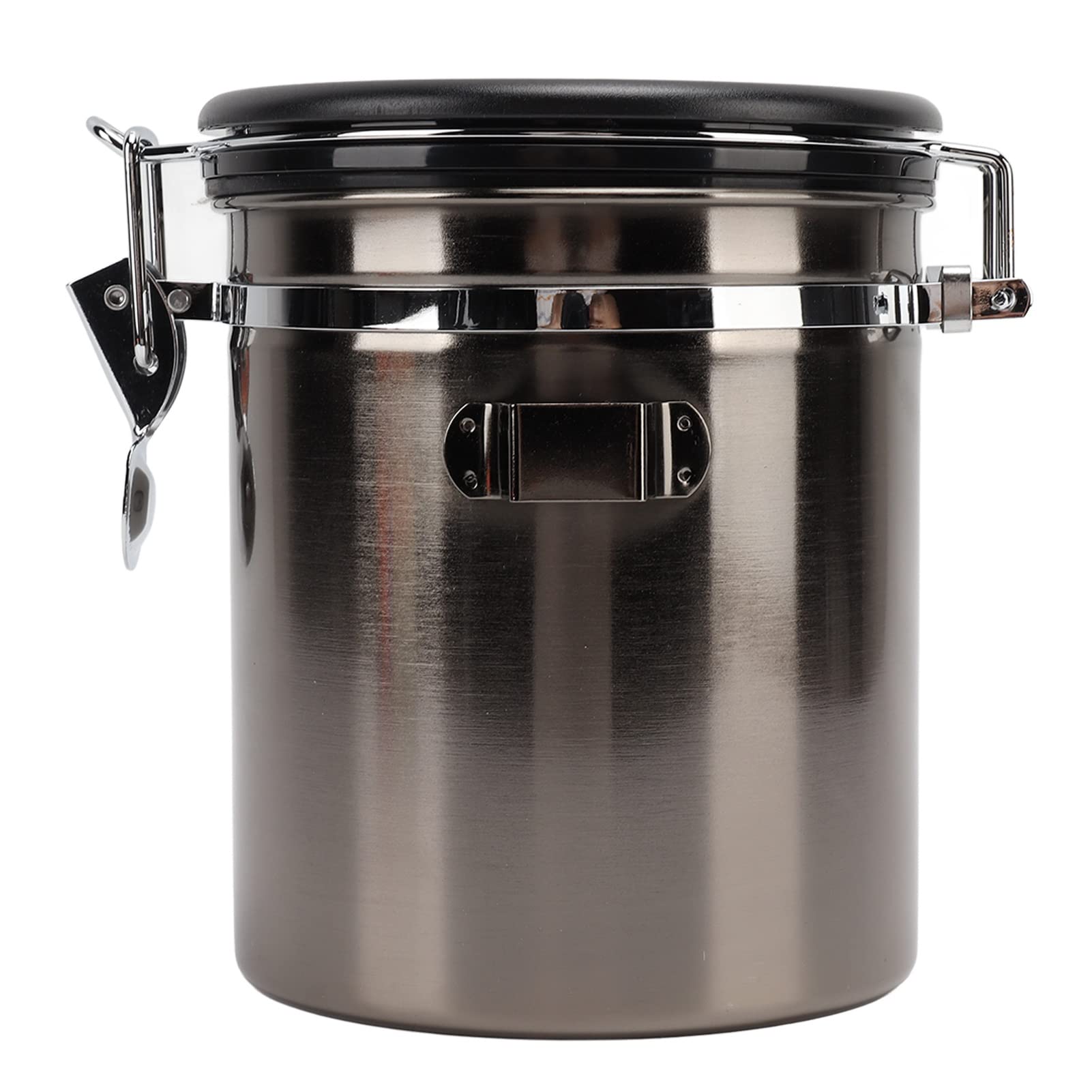 Recipiente de café hermético de acero inoxidable para granos y té
