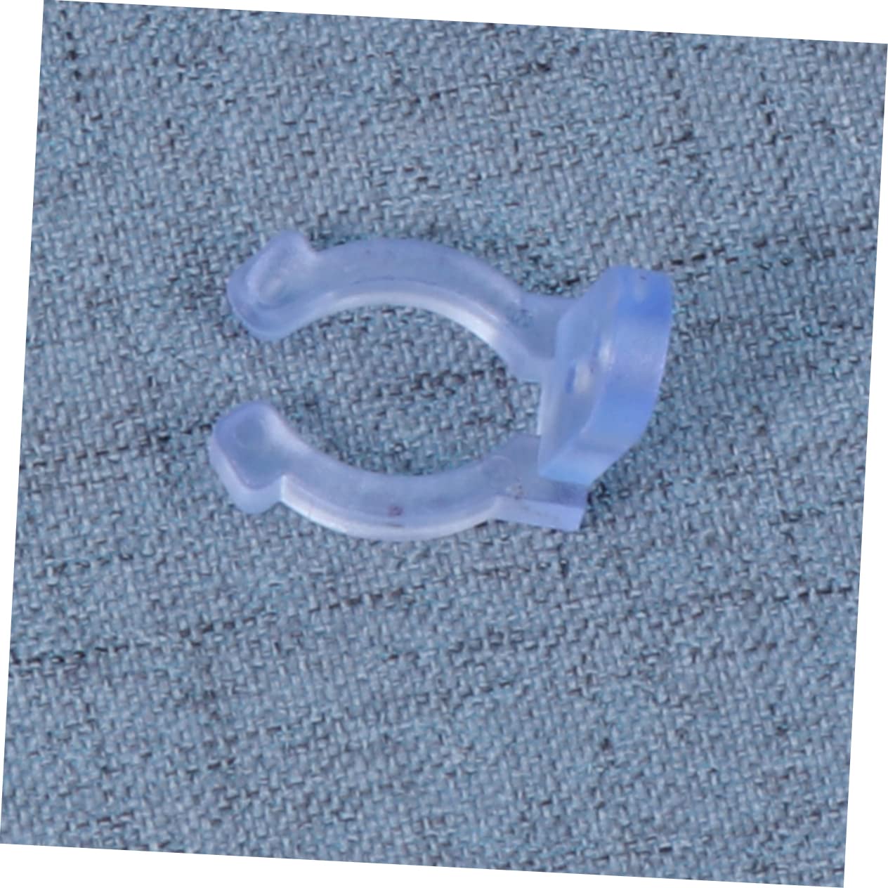 PRETYZOOM 40pcs Led Rope Light Clips Holder Mounting Clips for Round Rope Lights PVC Metal for Wedding Party Home and Event Decorations