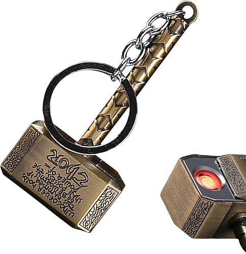 Encendedor vintage de metal fresco, resistente al viento, encendido lateral táctil, encendedor electrónico USB recargable para hombres y mujeres,