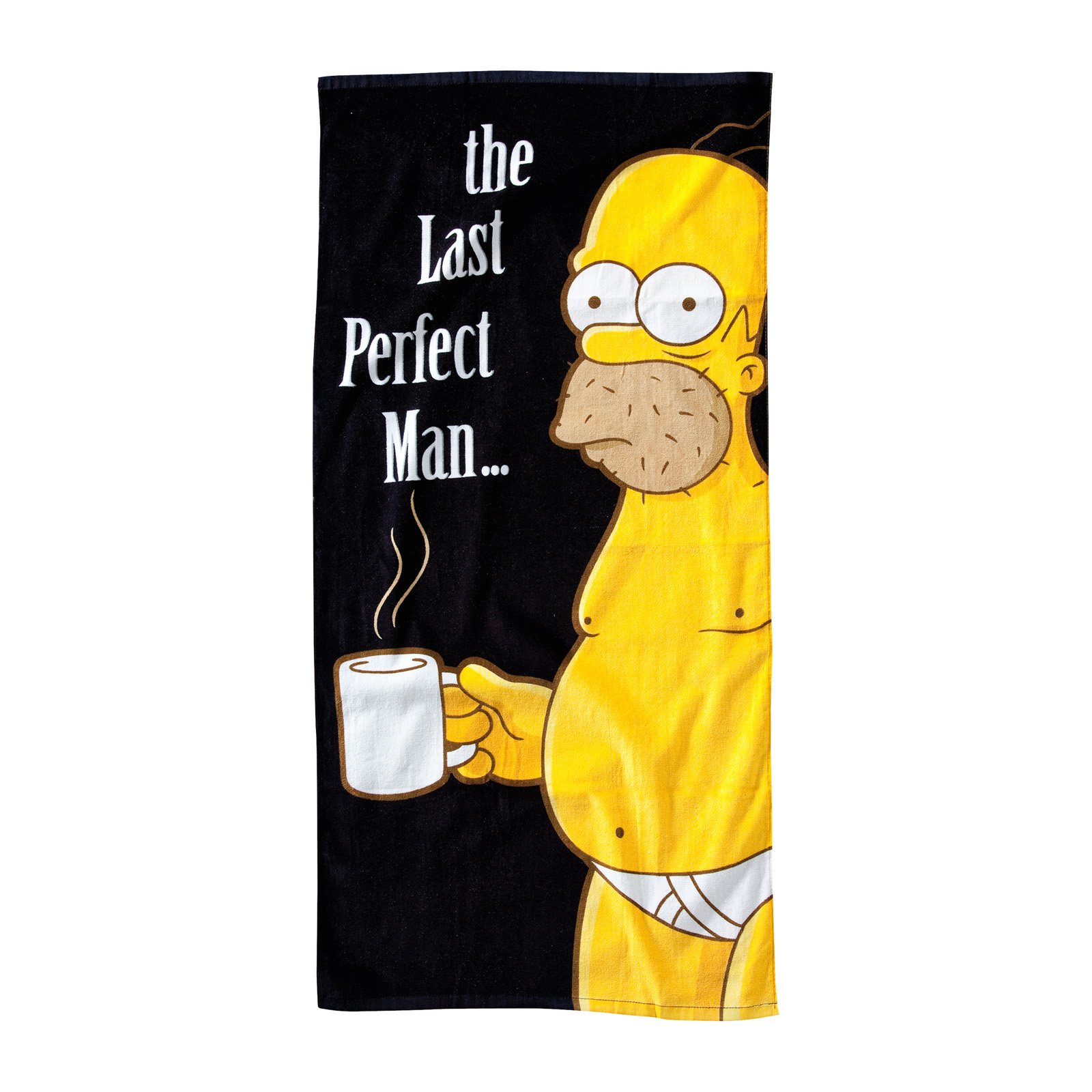 Simpsons Strandtuch "The Last Perfect Man"