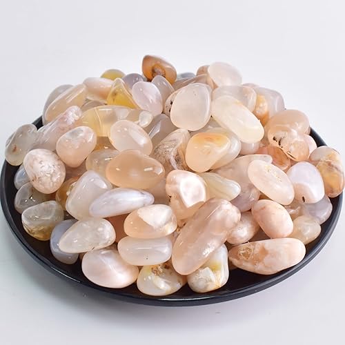Vista 136 de Juego de piedras pulidas para chakras de 0.6 pulgadas, 7 piezas de piedras pulidas naturales y cristales a granel para curación, reiki, meditación