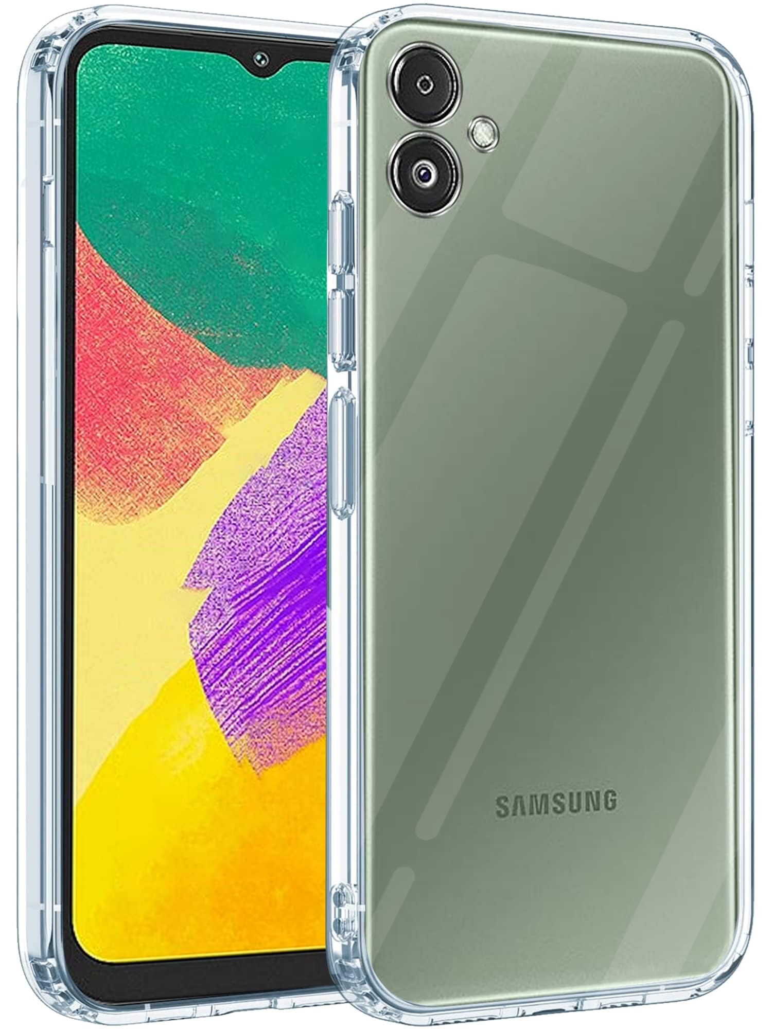 Jkobi Back Cover for Samsung Galaxy F14 5G (Silicone Clear with Camera Protection | Soft and Flexible | Transparent) (B0C7ZS3LS1) Amazon Price History, Amazon Price Tracker
