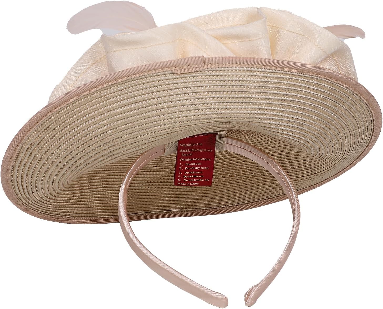 Women's Derby Hat Tea Party Fascinator Kentucky Church Hats Cocktail Wedding Pillbox Hat Headband