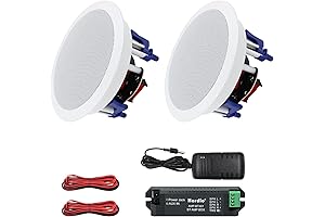 Herdio Ceiling Speakers: Bluetooth Connectivity for Elevated Audio