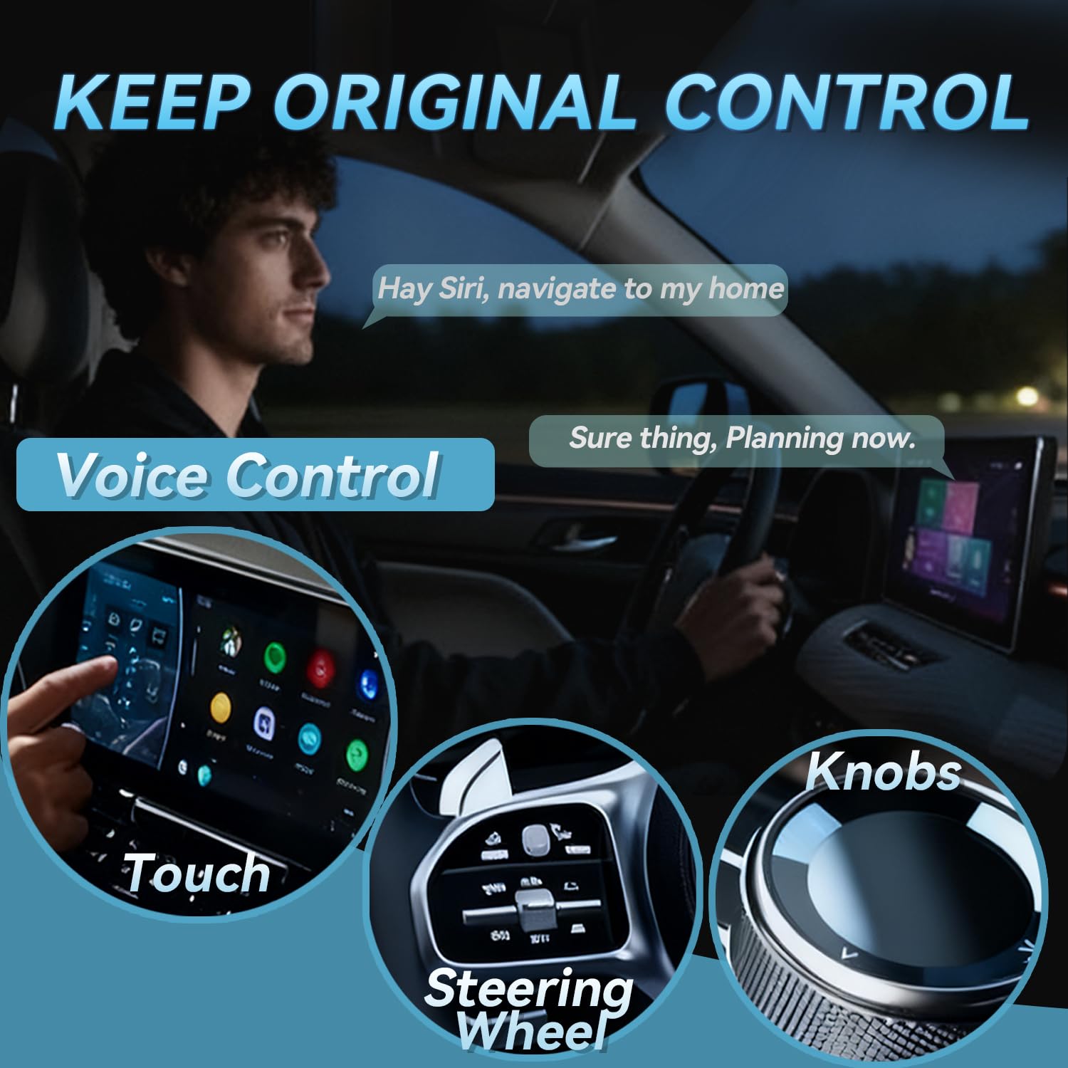 Bezprzewodowy adapter CarPlay z 2025 r., mini konstrukcja USB do samochodów z wbudowanym przewodowym Apple CarPlay, 2 w 1, Plug and Play, łatwe w użyciu, szybkie stabilne połączenie, gra samochodowa