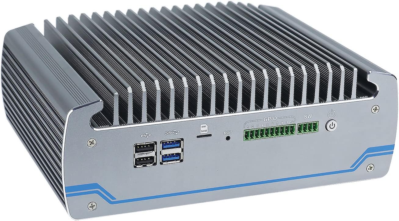 Fanless Industrial Computer, Mini PC, I5 6200U, Windows 11/ Linux
