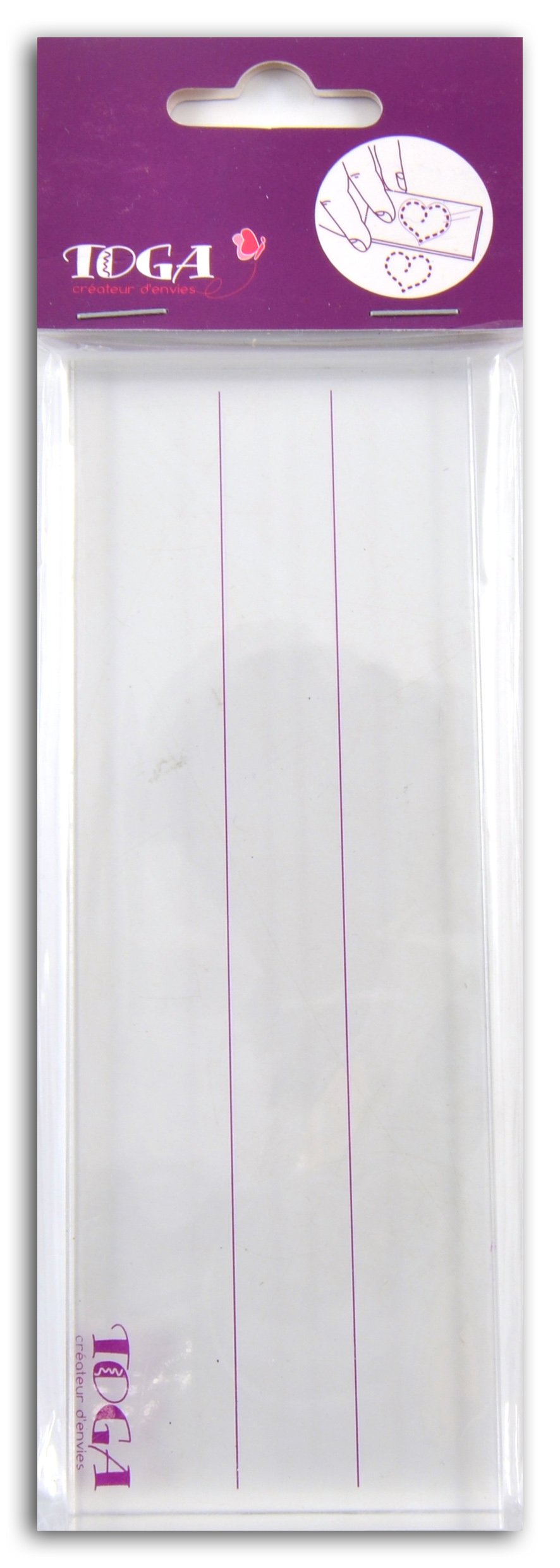 Glarks 60 mini cerniere in acrilico trasparente, 15 set 55x25 mm cerniere in acrilico Hasp con