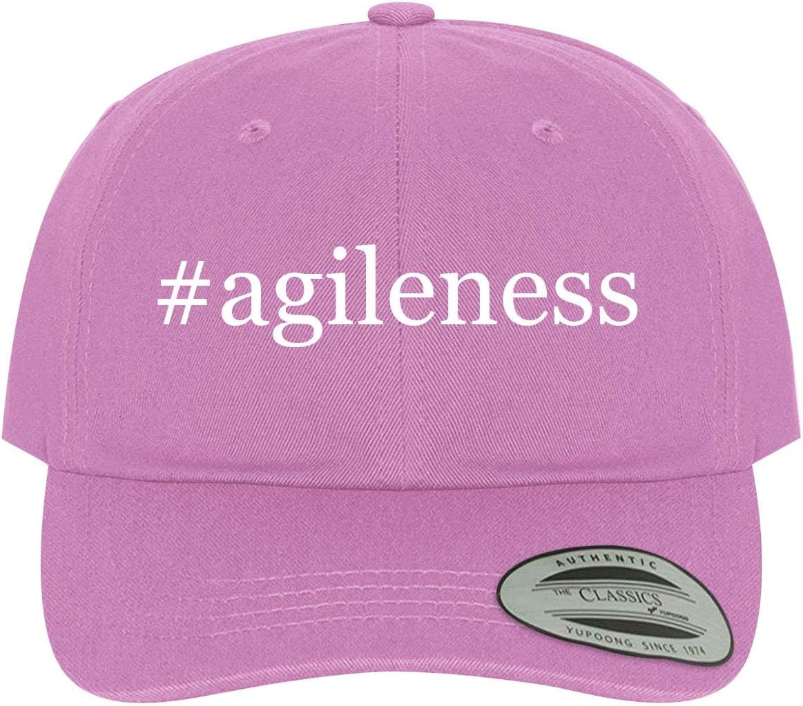 #Agileness - Yupoong 6245CM Dad Hat | Baseball Cap for Men and Women | Modern Cap in Metal Closure and Pre-Curved Bill