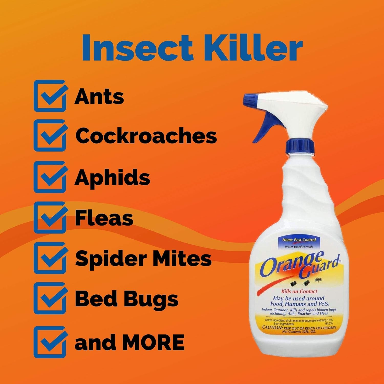 Buy ORANGE GUARD 103 INC 32OZ Home Pest Control, 32 Fz, Clear Online at