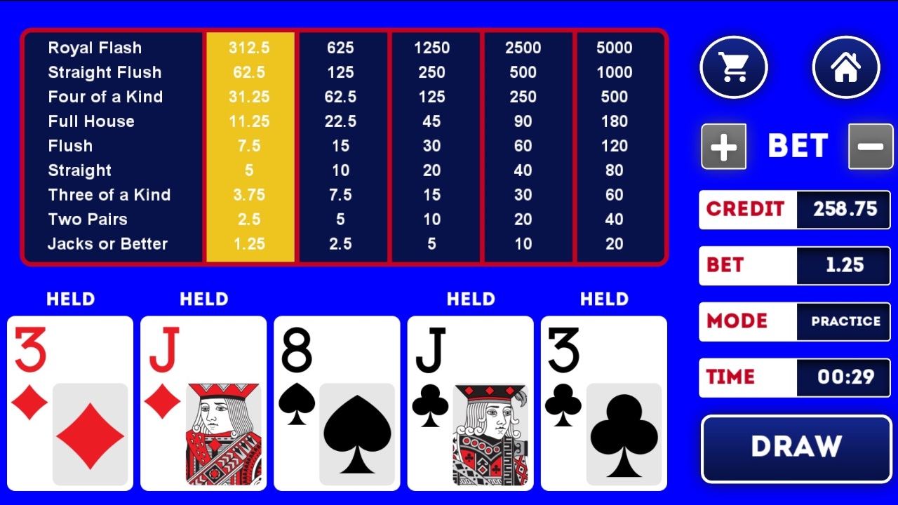 Video Poker Trainer PRO App on Amazon Appstore