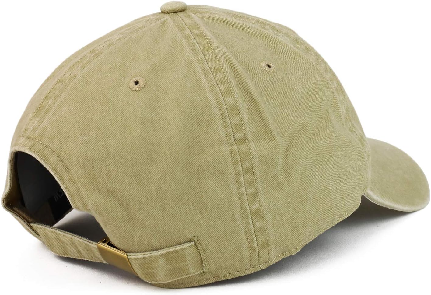 Armycrew XXL Oversize Big Washed Cotton Pigment Dyed Unstructured Baseball Cap - Image 3