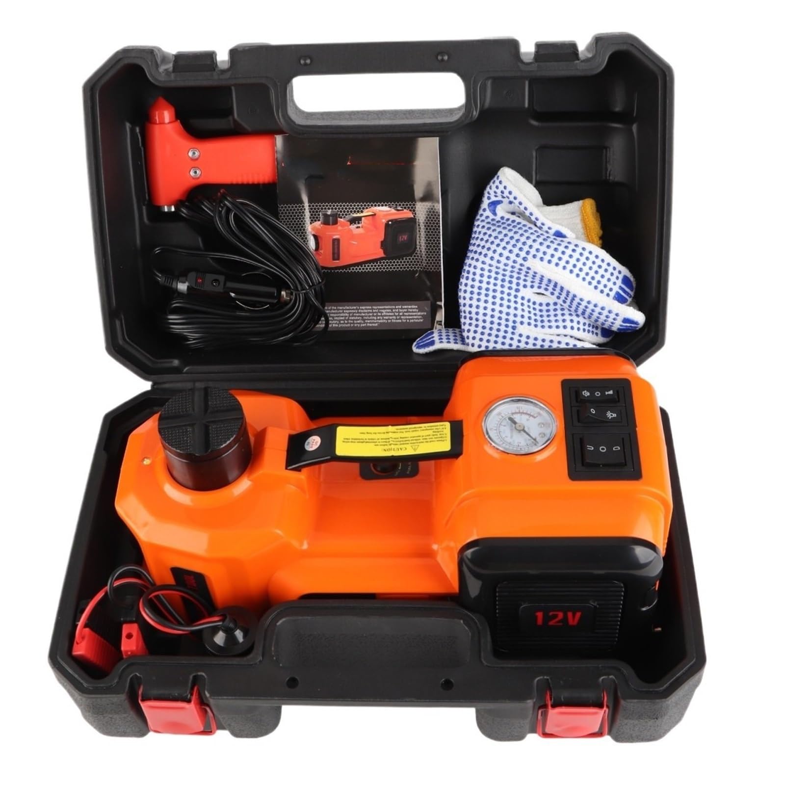 5Ton 12V Jack sprzętowy Jack Auto Jack | Garaż samochodowy z podnośnikiem podłogowym
