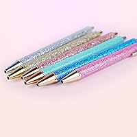 Vista 2 de 12 piezas de bolígrafos con purpurina