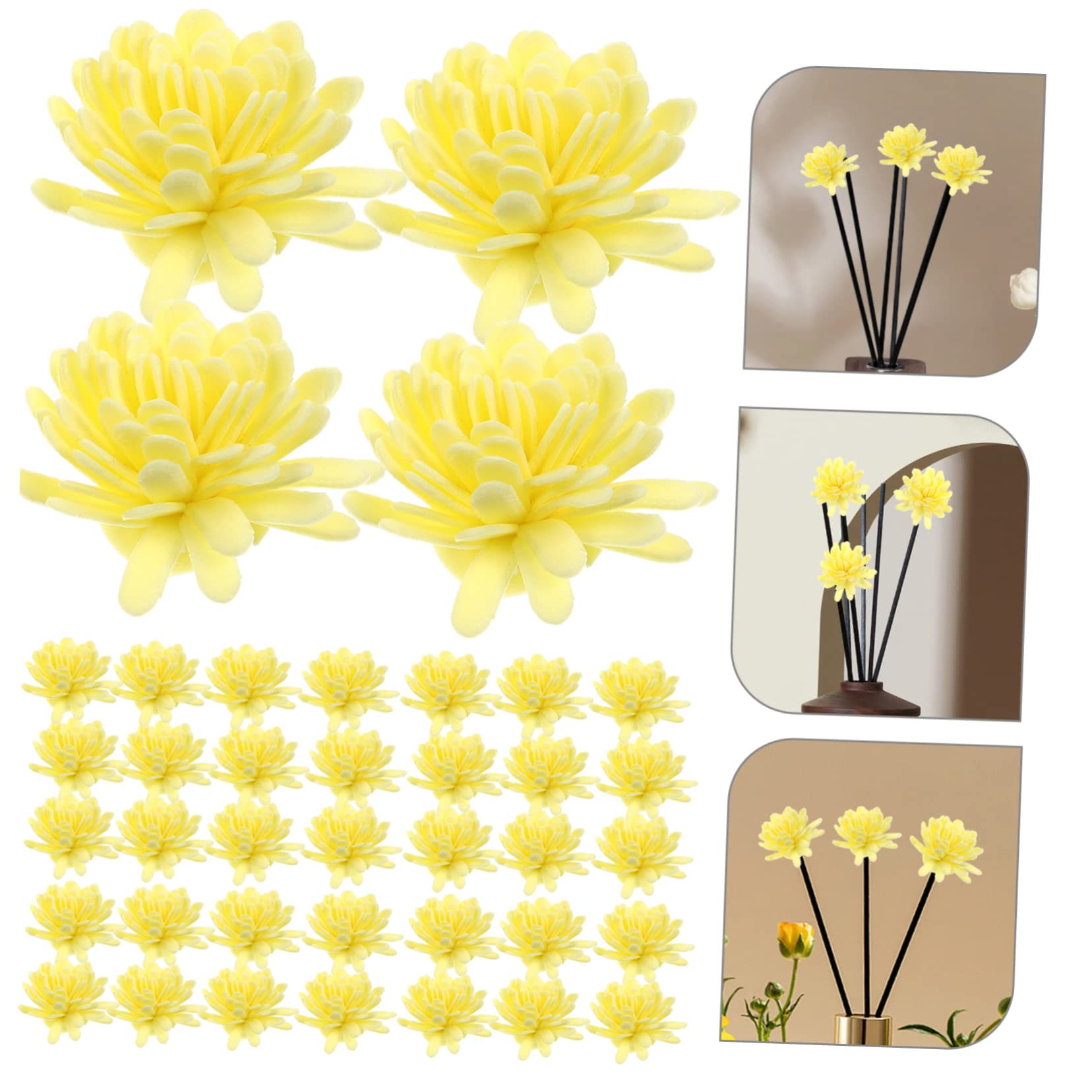 PRETYZOOM 500stücke Duftdiffuser Künstlichen Blumen Aromatherapie-Dekoration Für Raumduft Kompatibel Mit Ätherischen Ölen Langlebig Und Praktisch Für Langfristige Nutzung