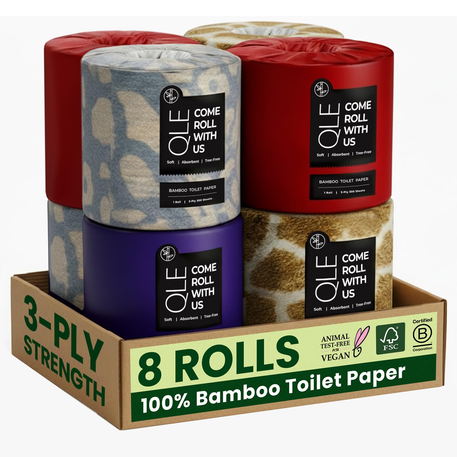 QLE Bamboo Toilet Paper