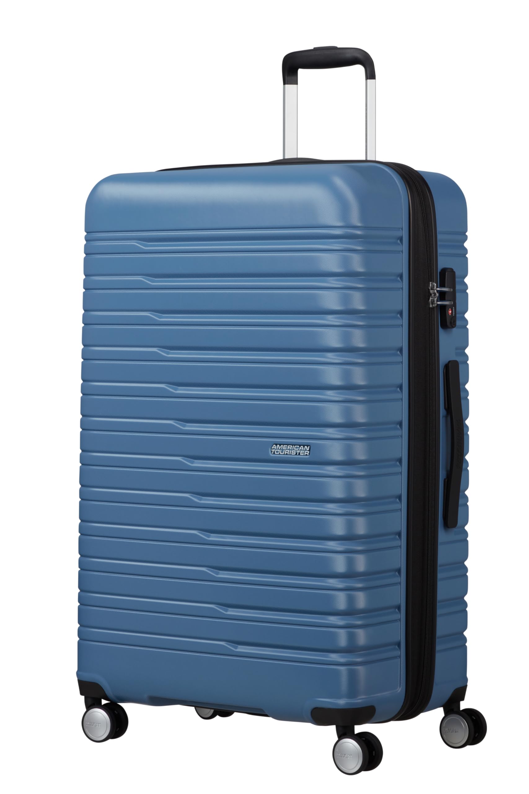 American Tourister Flashline - Spinner L, Case, 78 cm, 100/109 L, Blue (Coronet Blue)