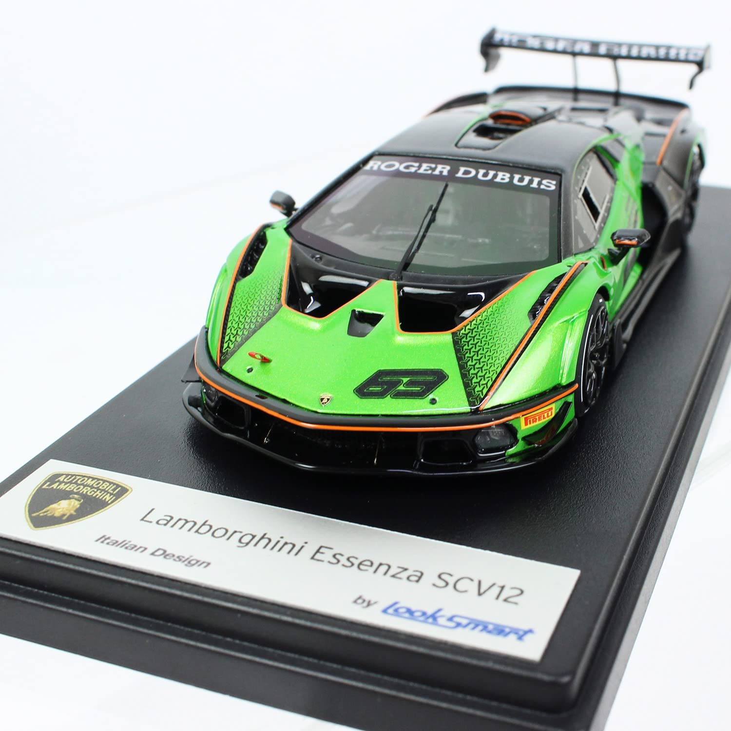 1/43 LookSmart ランボルギーニ Veneno Roadster 緑 Amazon | ルックスマート 1/43 ランボルギーニ エッセンツァ SCV12 #63