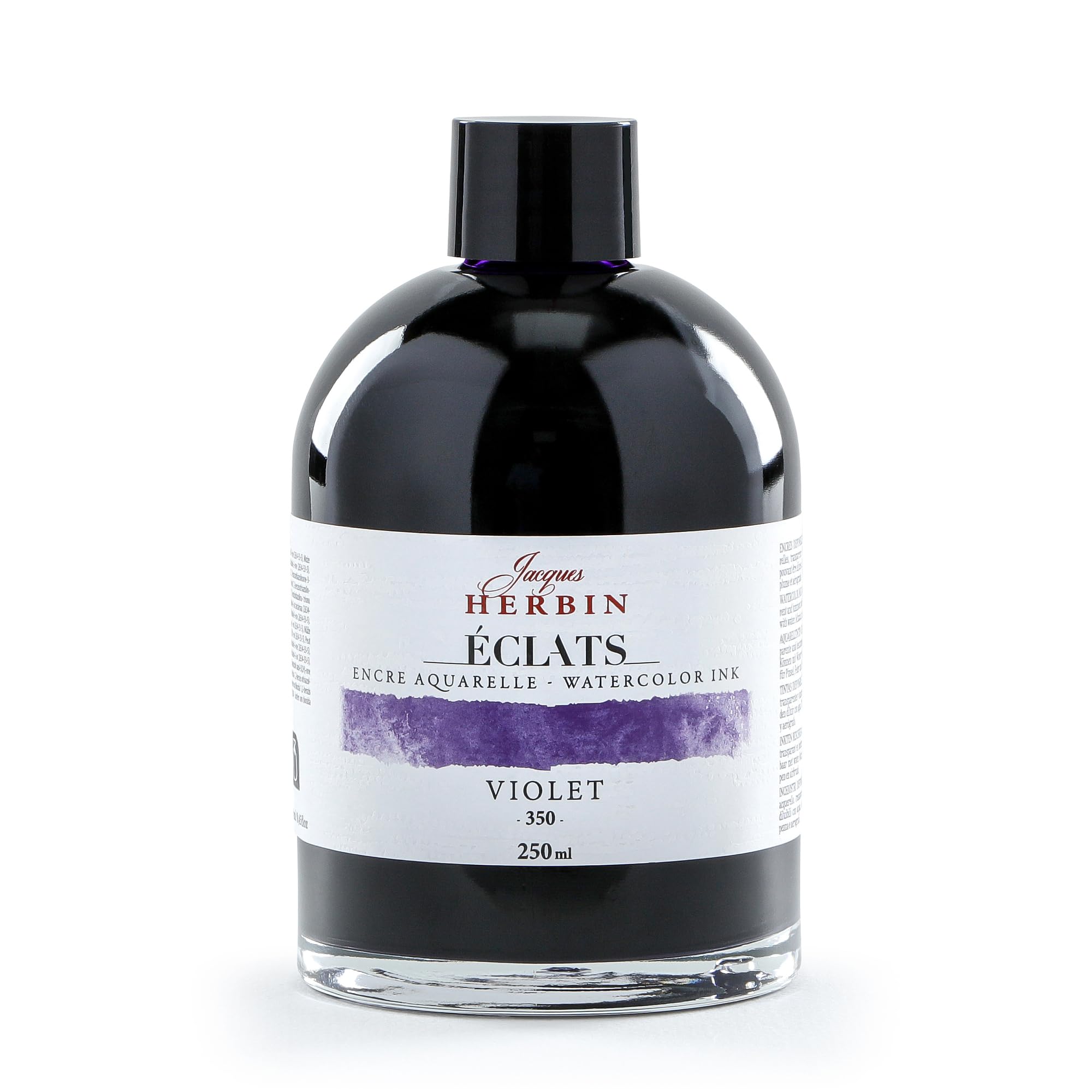Jacques Herbin 18350TAMZ - Fine Art - WaterColour Ink - Violet colour - 250ml - Painting - Drawing - Calligraphy - Creative leisure tools - Arts and Crafts — image 1