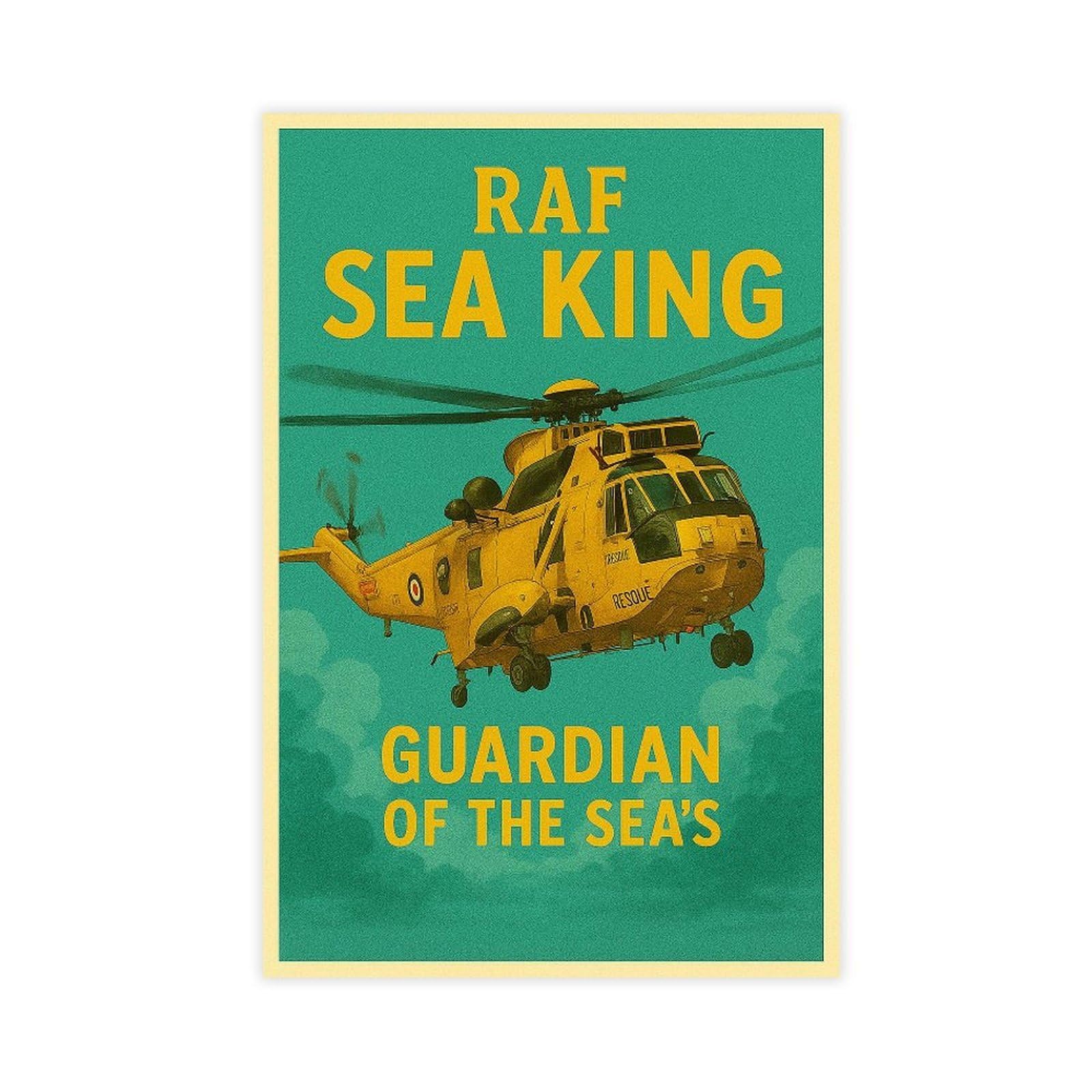 MRYCQ Sea King Poster Canvas Poster for Bedroom Decor Gift