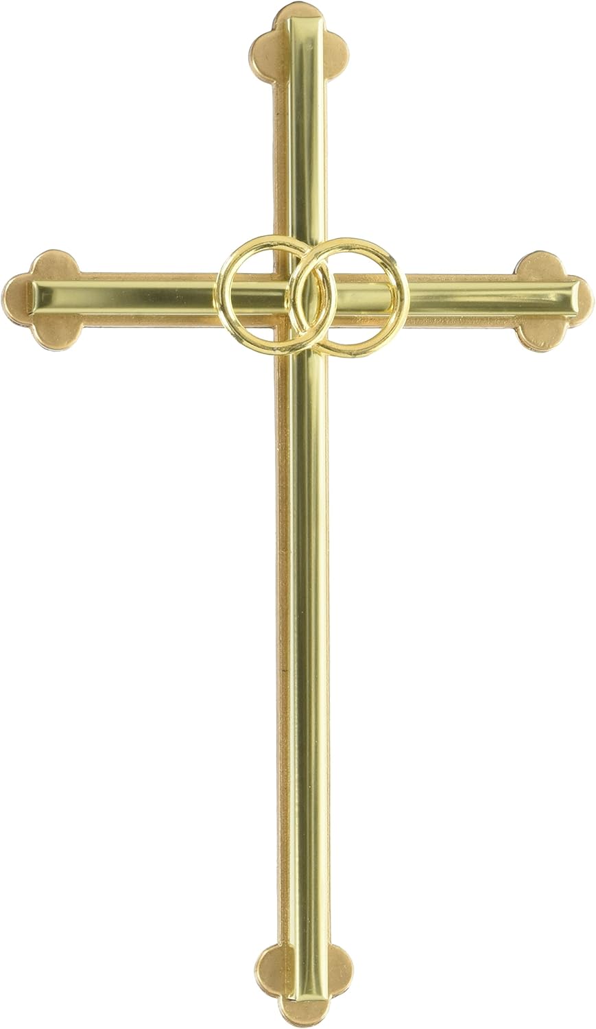 Cathedral Art, Gold Wedding Cross, 8-Inch (NC303GP)