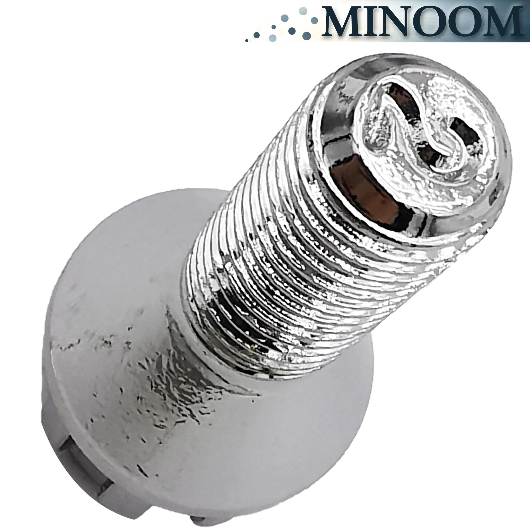 MINOOM M12x1.5 28mm Thread Alloy Wheel Locking Bolts Replacement for BMW E30 E36 E46 E90 E91 E92 (Set of 5)
