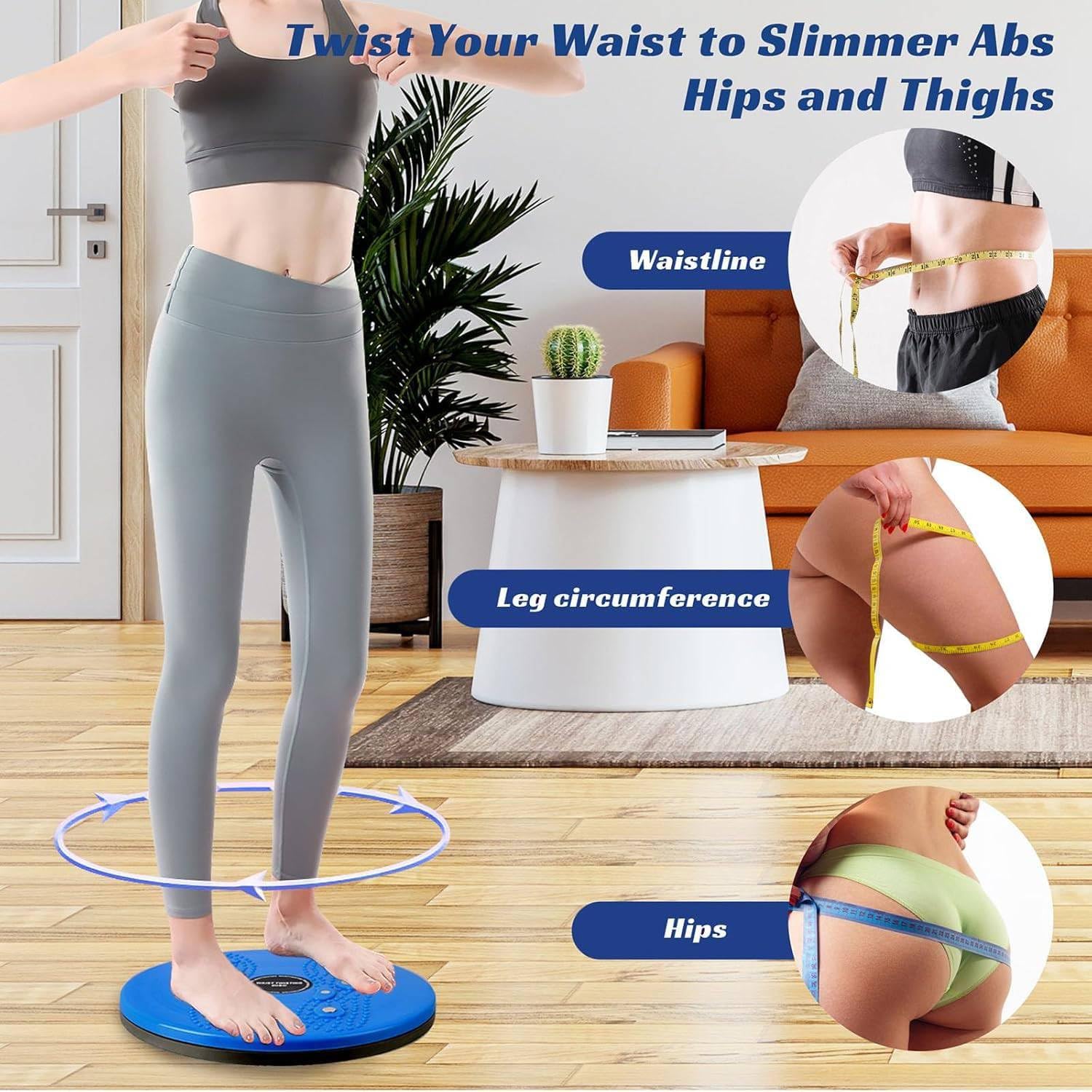 Shopeleven Tummy Twister Exercise Machine – Effective Twister Machine for Women’s Belly Fat, Weight Loss & Home Use (Large) 1