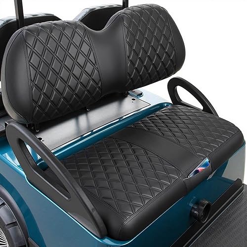 Club Car Precedent - Fundas de asiento de carrito de golf para asiento de carrito de golf para asiento ordinario OEM, grueso, cuero marino de alta