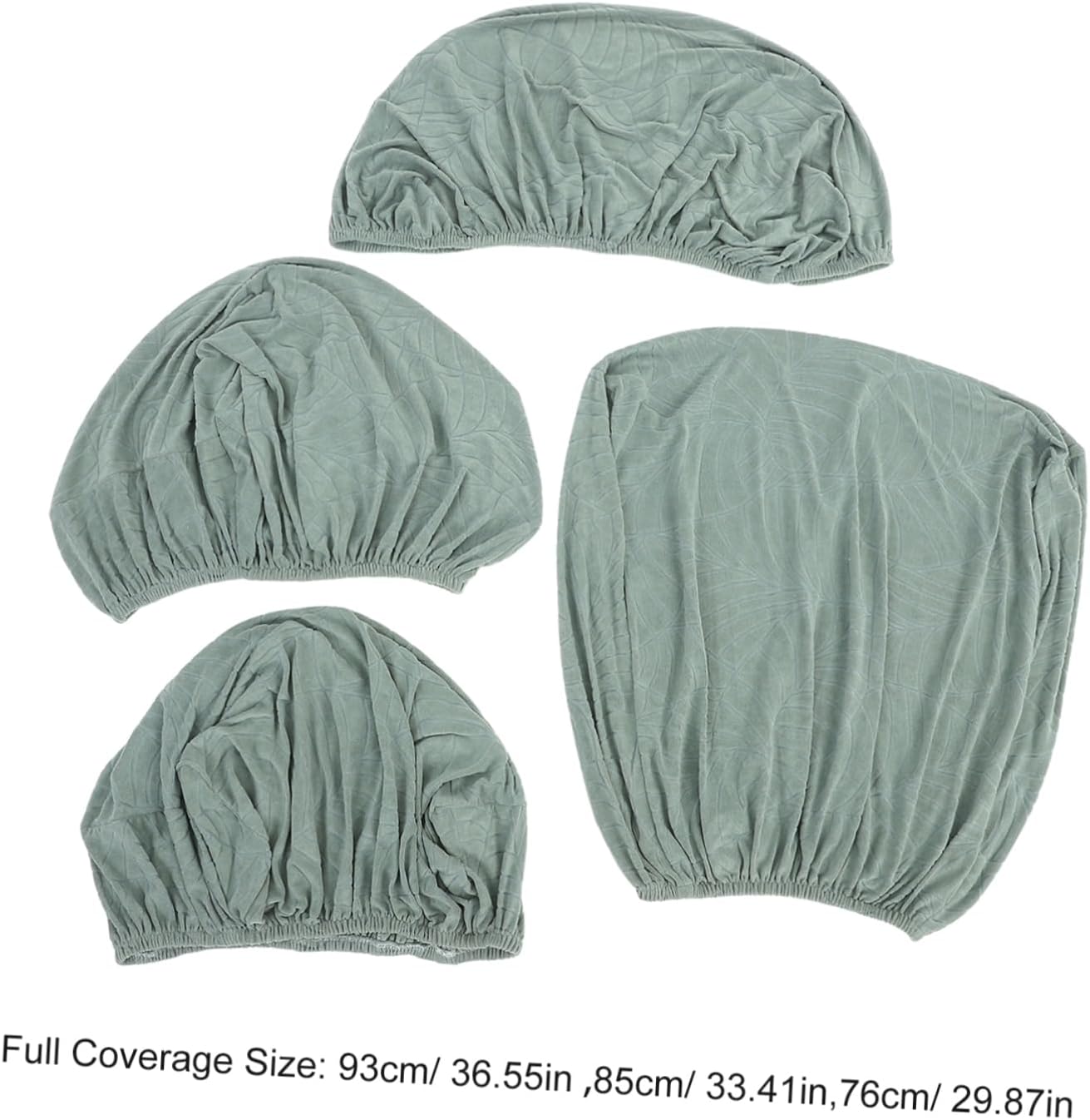 1set Full Coverage Stretch Reclining Chair Covers Soft Fabric Armchair Protectors for Living Room Washable Slipcovers Geometric Design Fits Various Chairs Easy to Install