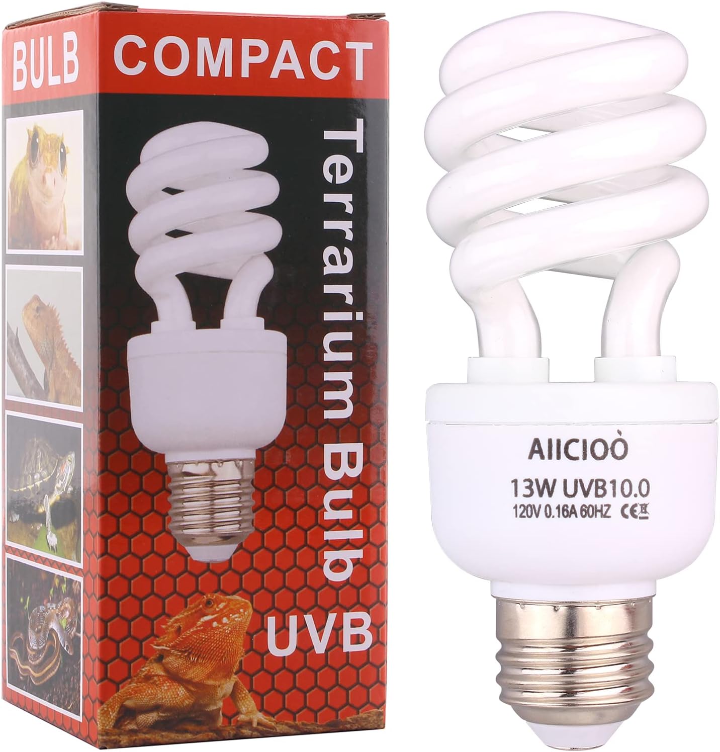 Uvb Bulbs For Reptiles Mclanzoo 13W UVB Reptile Bulb Desert