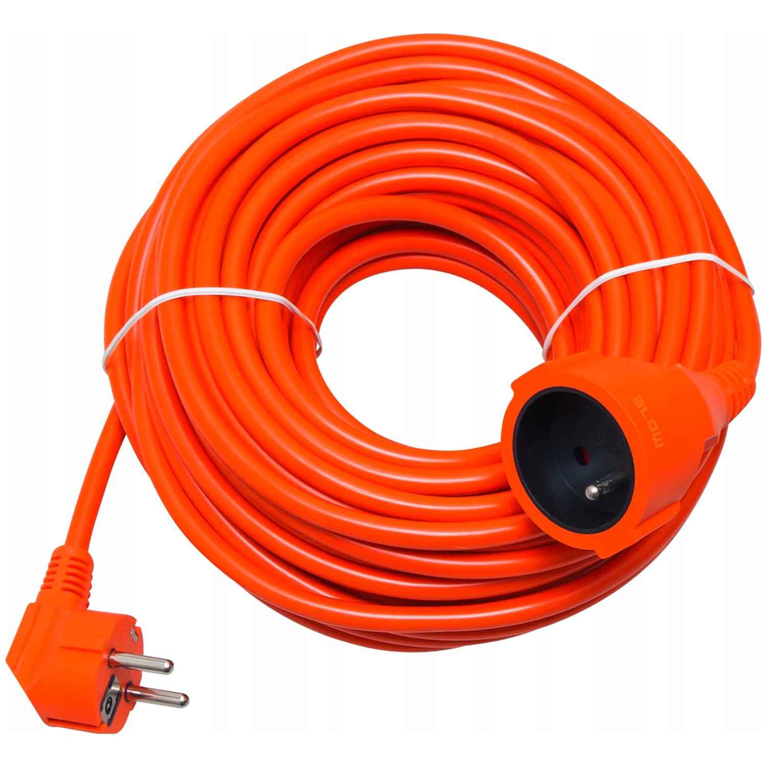 Blow PR-160 Rallonge électrique 50 m 3 x 1,5 mm² extérieur prise de sécurité