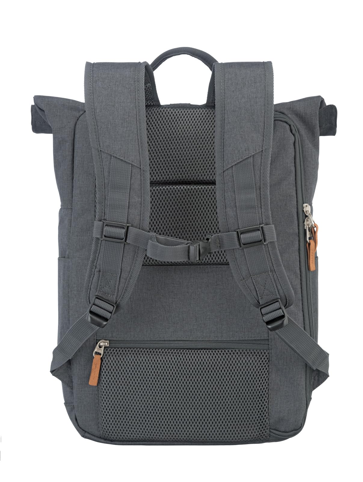 Travelite Basics Plecak Roll-Up, Czarny, 35 l